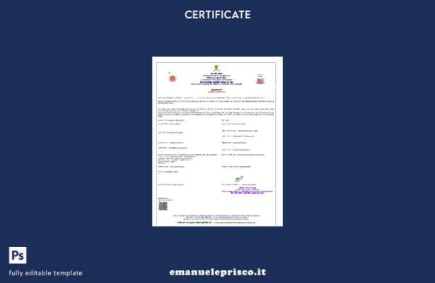 stile verificato Modello di certificato di morte del Dipartimento medico e sanit